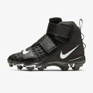 Nike Force Savage 2 Shark (GS) Black Football Cleats US Size Youth 6Y Big Kids